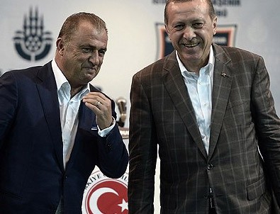 Cumhurbaşkanı Erdoğan'dan Fatih Terim’e destek