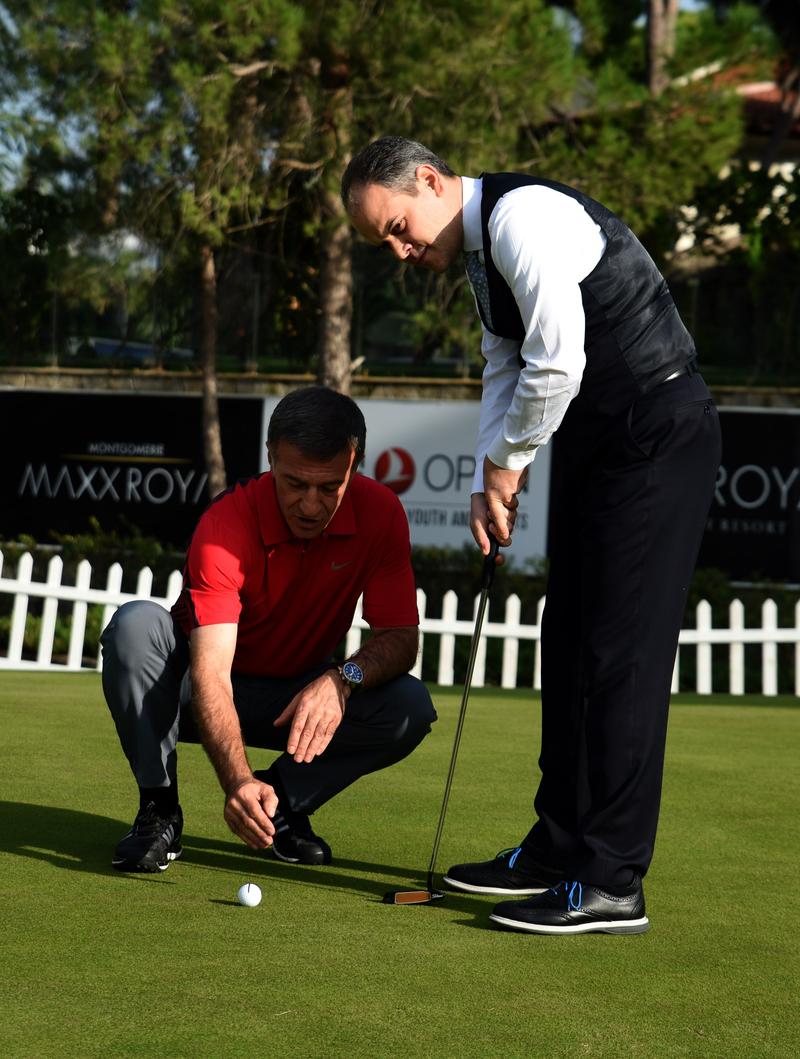 Bakan Kılıç, Open 2014 Golf Turnuvasını ziyaret etti