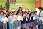 YENITAŞKENT - Akdeniz Belediyesi Okullarda Narenciye Dağıttı