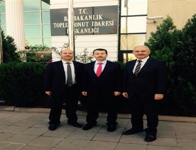 Başkan Bozkurt İlçeye Gelecek Yatırımları İçin Ankara’ya Çıkarma Yaptı