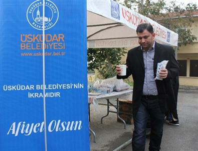 Öğrencilere Üsküdar Belediyesi’nden Vize Çorbası