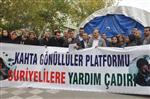 VAMPIR - Kahta Gönüllüler Platformu Yardım Çadırı Kurdu