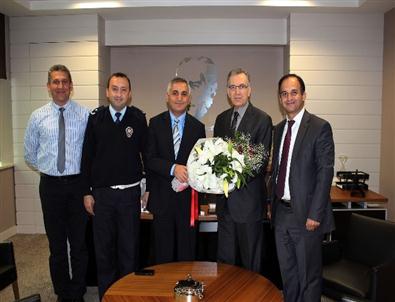 Çerkezköy İlçe Emniyet Müdürü Ogan’dan Çosb’ye Teşekkür