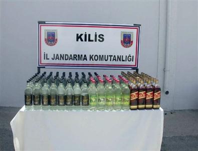 Kilis'te Kaçak İçki Operasyonu