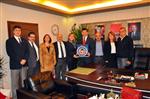 TBB - Chp İl Başkanı Arı’ya Tbb Delegelerinden Ziyaret