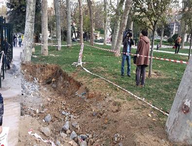 Gezi Parkı’nda Kazılan Alan Toprakla Dolduruldu