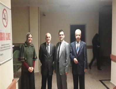 Kamu Hastaneleri Genel Sekreteri Şükrü Özdemir’den, Kaymakam Osman Doğramacı’ya Ziyaret