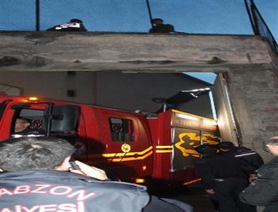 Yangına Gittiği Cezaevinde Kapıya Sıkıştı