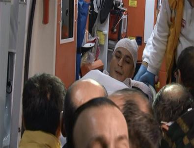 Başbakan Davutoğlu’nun Konvoyunda Yaralanan Görevliler Hastaneye Getirildi