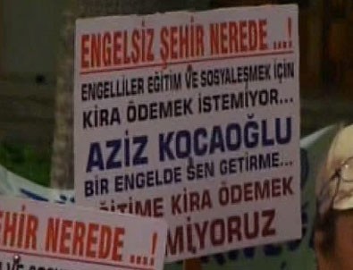 İzmir Büyükşehir Belediyesi'nden Sakatlar Derneği'ne icra