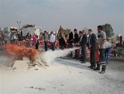 İlkadım'dan Yangın Tatbikatı