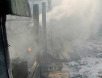 YANGıN YERI - Kimya fabrikasında yangın