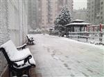 UÇAK SEFERLERİ - Konya’ya Kar Yağdı