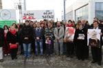 Uşak'ta Cinayet Mahallinde Kadına Şiddetle Mücadele Günü Etkinliği
