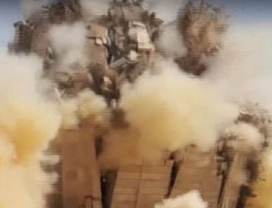 IŞİD Türbe ve mezarları  havaya uçurdu!
