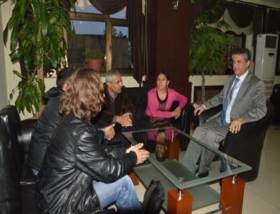 Kürt Yazarlar Derneği'nden Büyükşehir Belediyesi'ne Ziyaret