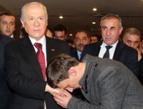 Bahçeli'ye davullu zurnalı karşılama