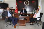MİTİNG ALANI - Eş Başkanlar Mutlu ve Türk’ten Mgc’ye Ziyaret
