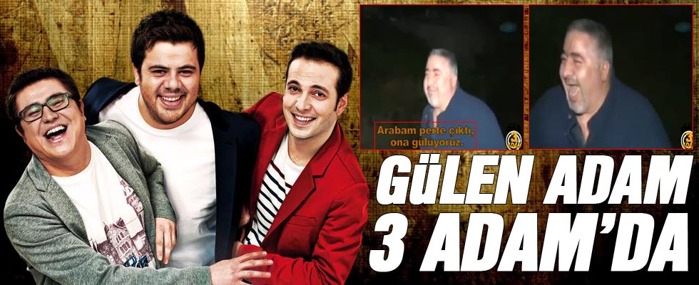 3 Adam’a Gülen Adam konuk oldu