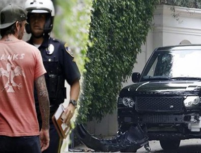 Beckham kaza geçirdi