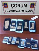 ALAY KOMUTANLIĞI - Jandarma’dan Kaçak Cep Telefonu Operasyonu