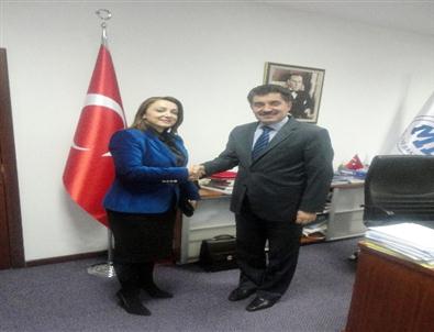 Maliye Bakan Yardımcısı, Nezaket Atasoy'u Kabul Etti