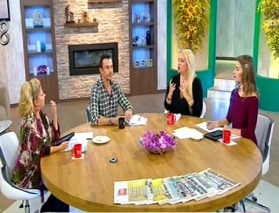 Canlı yayında ilginç uygulama