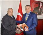CELIL ATEŞOĞLU - Tarihçi Galip Yavuz'dan Kaymakam Ateşoğlu'na Ziyaret