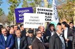 HACI BAYRAM VELİ CAMİİ - Başkent’te İsrail Protesto Edildi