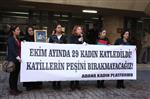 KADIN CİNAYETİ - Ekim'de 29 Kadın Öldürüldü