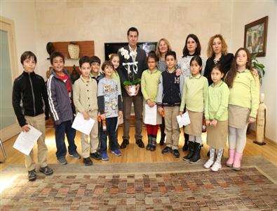 Başkan Kocadon, Miniklerin Sorularını Yanıtladı