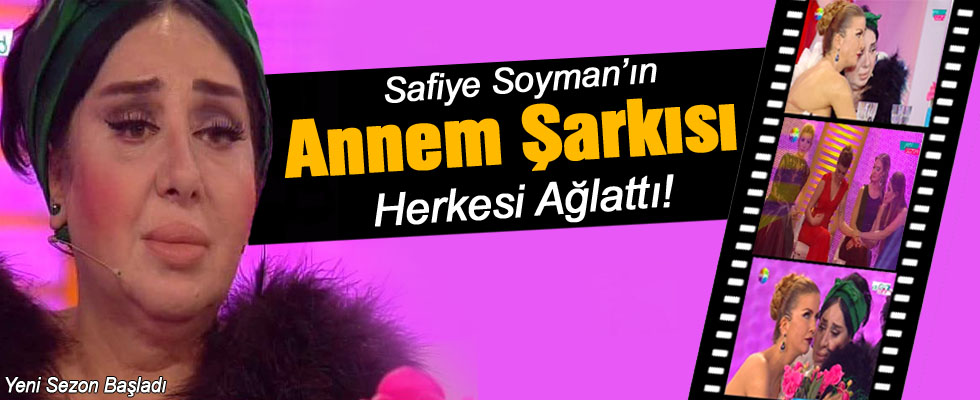 Bu Tarz Benim Yeni Sezon / Safiye Soyman Söyledi Herkes Ağladı!