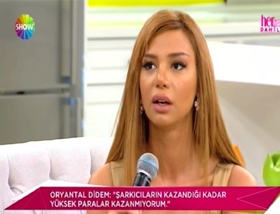 Oryantal Didem isyan etti