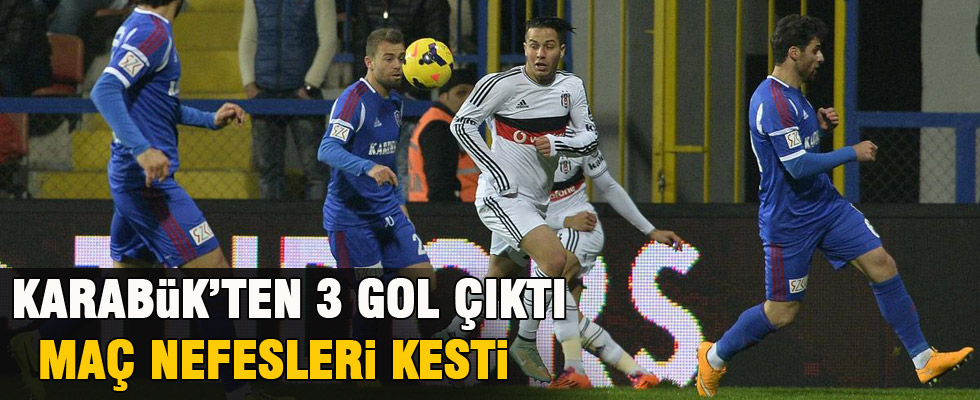 Karabükspor: 1 Beşiktaş: 2