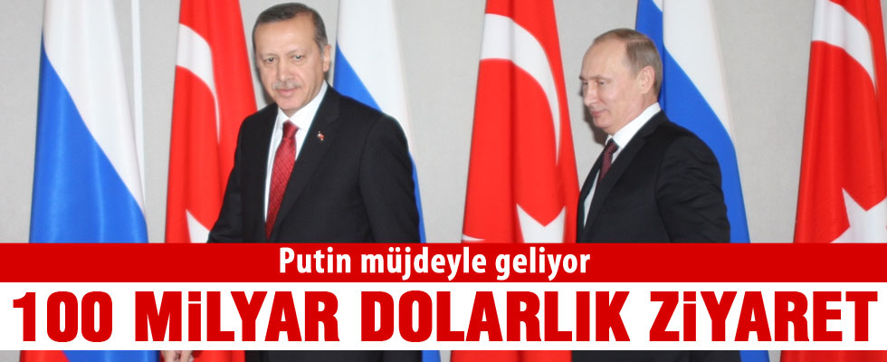 Putin müjdeyle geliyor