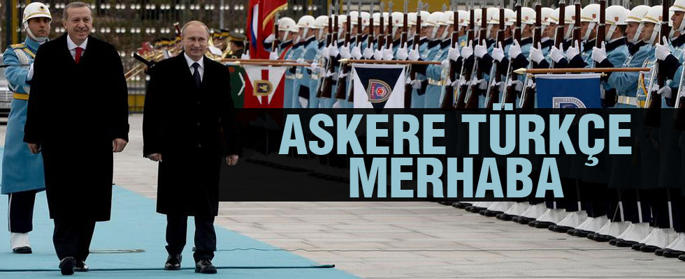 Rusya Devlet Başkanı Putin Türkiye'de