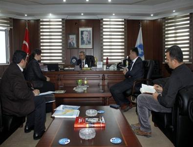 Milli Eğitim Müdürlüğü Heyetinden Rektör Battal’a Ziyaret