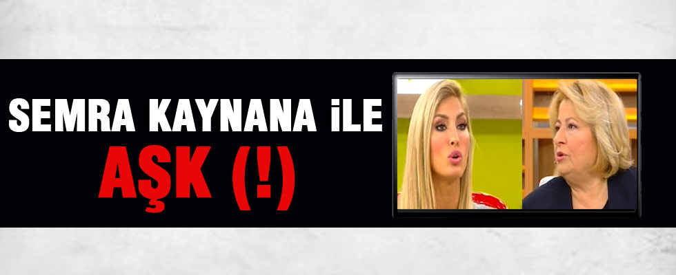 Çağla Şikel ile Semra Kaynana arasında gergin anlar