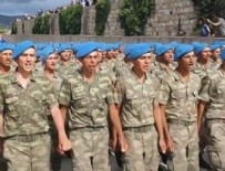 ALAY KOMUTANLIĞI - İzmir'de askerler Osmanlı ordu marşıyla yürüdü