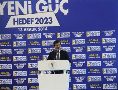 Başbakan Davutoğlu Partisinin İl Kongresine Katıldı