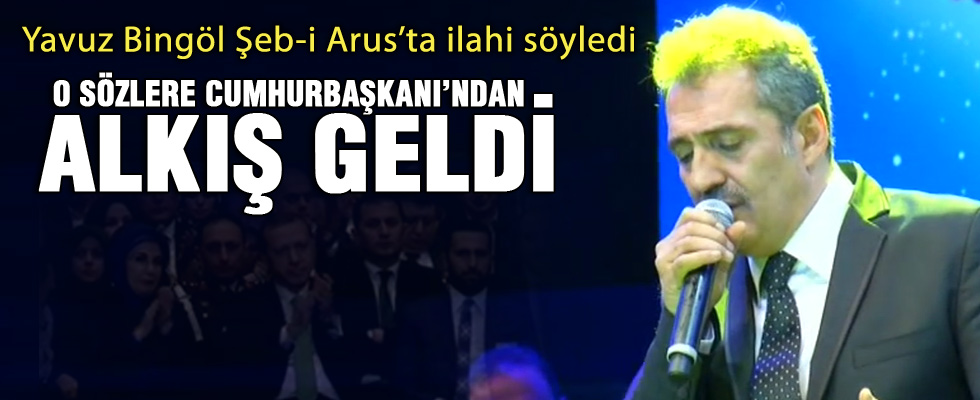 Mustafa Ceceli ve Yavuz Bingöl Şeb i Arus'ta sahnede