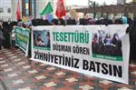 Zincire Vurulmuş Çarşaflı Kadın Eylemi Cizre’de Protesto Edildi