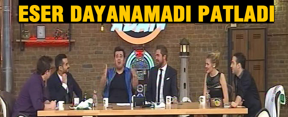 Eser Yenenler İbrahim Büyükak'ın taklidini yaptı