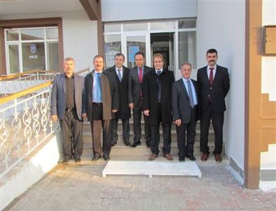 Kaymakamlardan Kaymakam Hasan Gündoğdu’ya Ziyaret