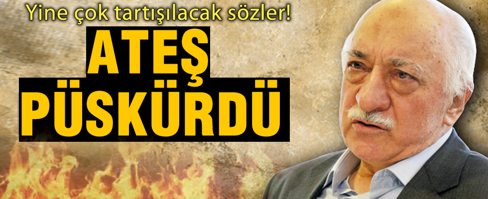 Fethullah Gülen'den yine şok sözler!