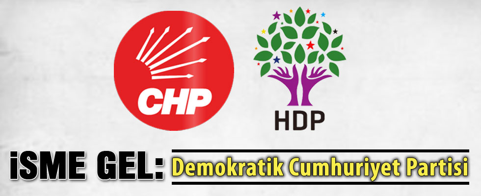 HDP'den CHP'ye ortak parti çağrısı