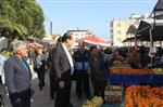 Karpuzlu Belediye Başkanı Ozan'dan Pazar Ziyareti