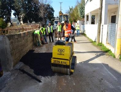 Bodrum Belediyesi Ekipleri Bitez Mahallesini Düzenliyor