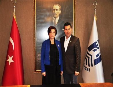 Gürdal Mumcu'dan Bodrum Belediye Başkanı Kocadon'a Ziyaret