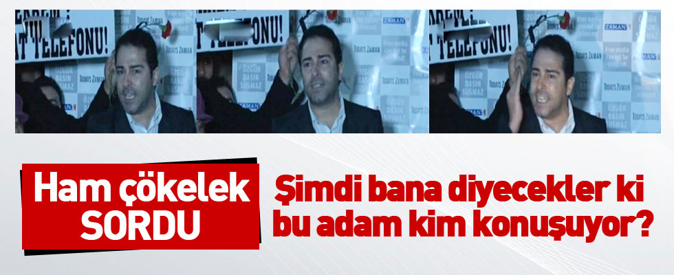 Ham Çökelek fırsattan istifade yine şovunu yaptı...